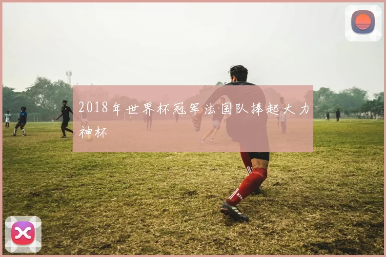 2018年世界杯冠军法国队捧起大力神杯