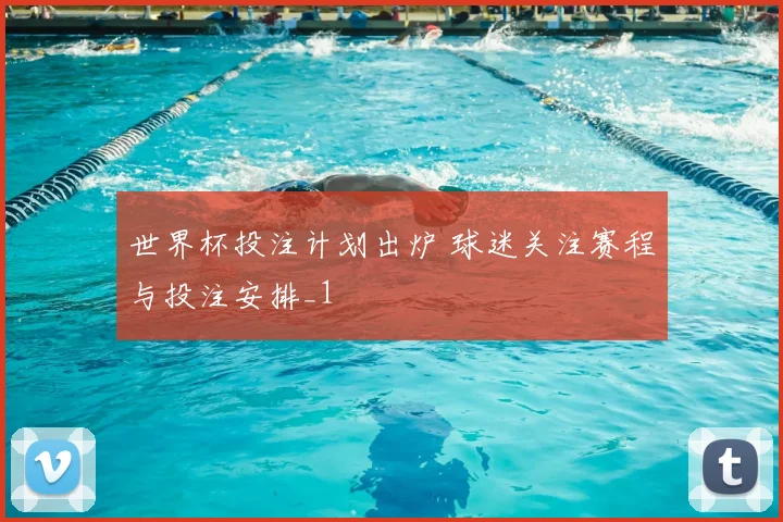 世界杯投注计划出炉 球迷关注赛程与投注安排_1