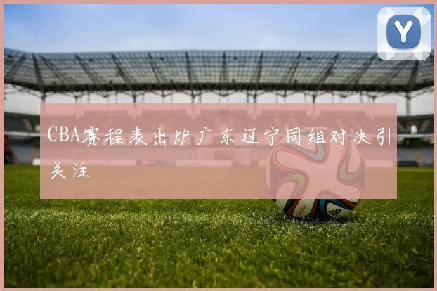 CBA赛程表出炉广东辽宁同组对决引关注